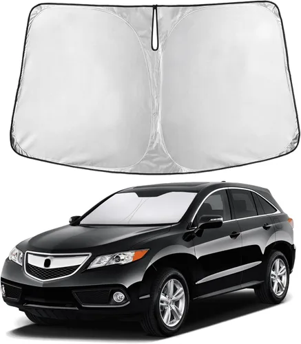 Miniatura 218 de Econour Parasol para parabrisas compatible con Honda Civic 2016-2021, protector de parasol plegable para ventana, bloquea los rayos UV y mantiene tu