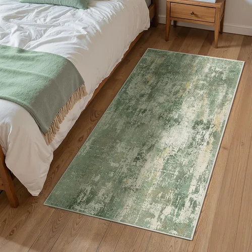 Miniatura 118 de GENIMO Alfombra antideslizante de 2 x 6 pies, lavable para pasillos de cocina, alfombras de cocina modernas abstractas, alfombra ligera de pelo bajo