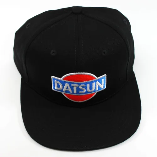 Miniatura 3 de Datsun - Gorra de béisbol diseño de ala plana color negro