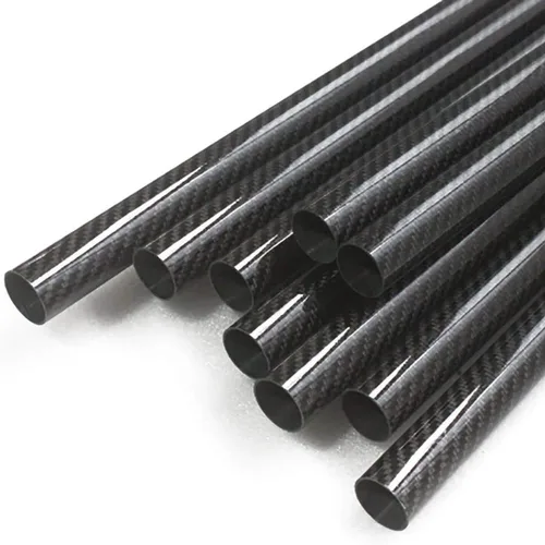 Miniatura 2 de 2 tubos de fibra de carbono envueltos en rollo con superficie brillante de 0.315 in, 0.394 in, 39.4 ft, 0.551 in, 0.630 in, 0.709 in, 0.787 in