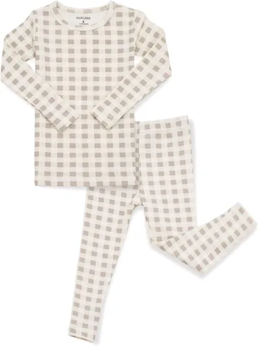 Miniatura 85 de AVAUMA Conjunto de pijama de algodón para bebés y niñas de 6 meses a 7 años