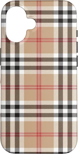 Miniatura 31 de Funda de franela a cuadros para iPhone 17