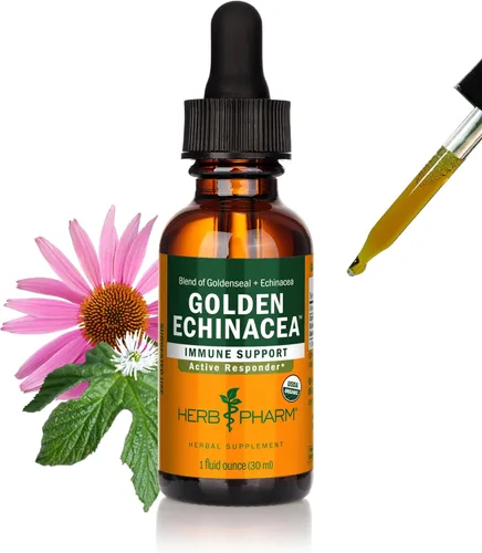 Miniatura 9 de Herb Pharm Extracto líquido orgánico certificado de equinácea dorada para el apoyo del sistema inmunológico - 4 onzas