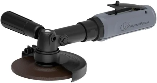 Miniatura 10 de Ingersoll Rand 3445MAX Amoladora angular neumática/herramienta de corte, rueda de 4.5 pulgadas, 12.000 rpm, 0.88 hp, rosca 5/8"-11, escape trasero