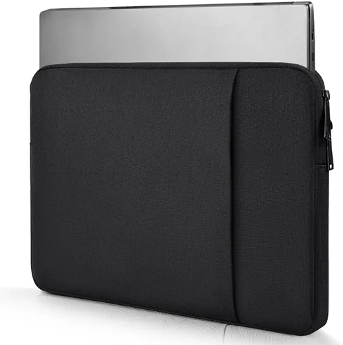 Miniatura 8 de Funda para monitor portátil de 15.6 pulgadas, funda de transporte para la mayoría de monitores portátiles de 15.6 a 16.1 pulgadas con bolsillo Negro