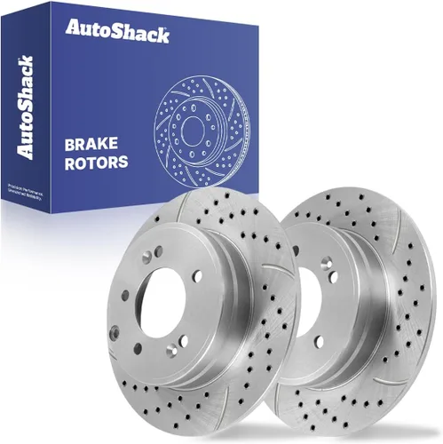 Miniatura 9 de AutoShack Rotores de Freno Trasero de Reemplazo para 2011-2019 Hyundai Sonata 2012-2017 Azera 2016-2018 Tucson 2011-2020 Kia Optima 1.6L 2.0L 2.4L