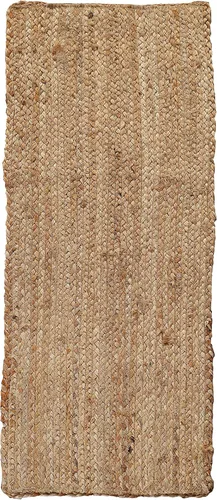 Miniatura 12 de Alfombra de punto de ganchillo tejida a mano, de yute, redonda, de 3 pies, natural, antideslizante, hecha a mano, para cocina, sala de estar
