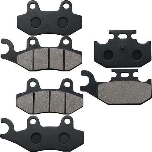 Miniatura 6 de Pastillas de freno Kabing delanteras y traseras para Yamaha Rhino 660 YXR660 4x4 2004-2007 Rhino 450 YXR450 4x4 2006-2009 Raptor 700 700R YFM700
