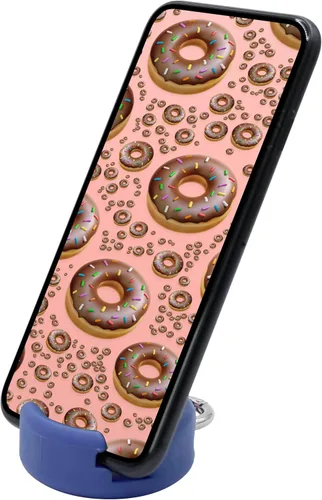 GoDonut Mini llavero portátil para teléfono celular, accesorio de escritorio perfecto para viajes, oficina y mesita de noche, compatible con iPad