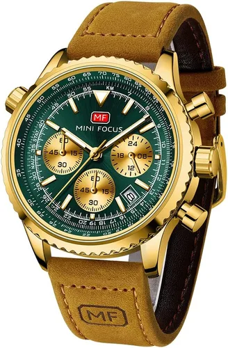 Miniatura 11 de AIMES Mens Watches for Men Casual Chronograph Waterproof Sport Military Watch Analog Quartz Movement Stylish Luxury Dress Wrist Watch Elegant Gift