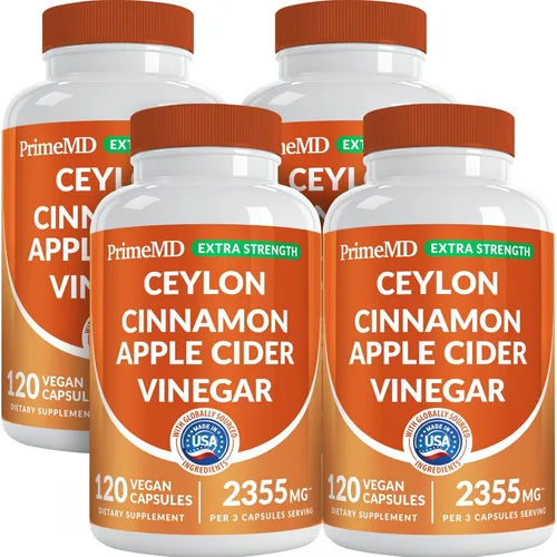 Miniatura 15 de Polvo de Canela de Ceilán 5 en 1 Extra Fuerte – Cápsulas Orgánicas de Canela de Ceilán con Cúrcuma, Vinagre de Sidra de Manzana, Ginseng Coreano