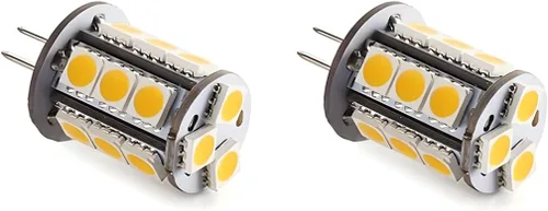 Bombillas LED T3 G4 Bi-pin de 12 VAC/CC, bajo voltaje, 3 W, luz blanca diurna 6000 K para iluminación de paisajes al aire libre, luces de caminos,