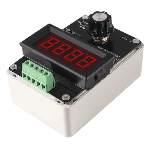Miniatura 5 de Generador de señal ajustable de 4-20 mA,AITRIP DC 0-10V 0 4-20 mA Simulador analógico de voltaje de corriente para ajuste de valor, panel PLC LED