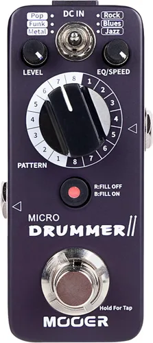 Miniatura 8 de MOOER Pedal de micro guitarra audiófilo amplificador de auriculares analógico, acceso a circuitos de efectos, búfer/impulso limpio para guitarra