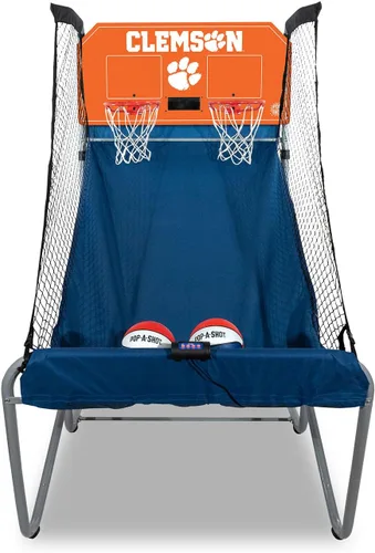 Miniatura 9 de Pop-A-Shot - Home Dual Shot with NCAA Graphics l Sensor Scoring l 16 Game Modes l 7 Balls l Foldable Storage l for All NCAA Fans