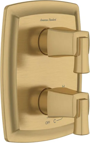 Miniatura 8 de American Standard TU353740.295 Townsend - Desviador de ducha integrado de 2 manijas, solo níquel cepillado