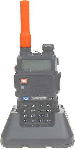 Miniatura 4 de Paquete de 2 Walkie Talkies universales Antena corta suave VHF/UHF 136/430 SMA-Hembra Antena para radios Kenwood HYT bidireccionales