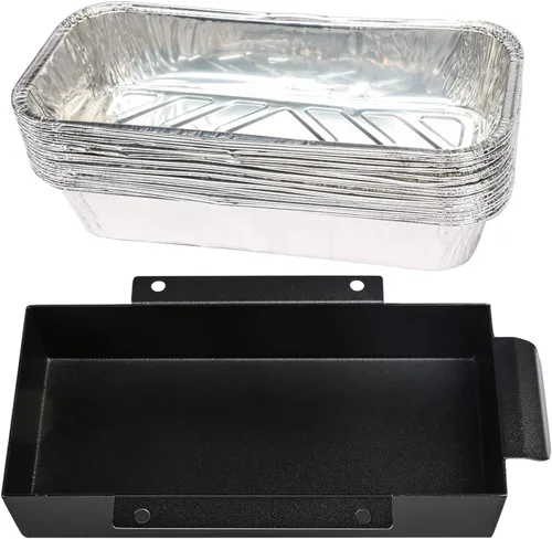 Miniatura 17 de Bandeja de goteo para parrilla Nexgrill 720-0830H para bandeja de grasa de repuesto Nexgrill Reemplazo de bandeja/caja de grasa para Nexgrill