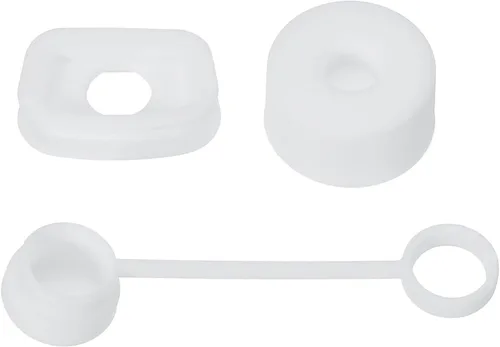 Home and Garden Parts 1 Set/3Pcs Silicone Spill Stopper Accesorios para Taza de Paja 1.0 40oz/30oz Blanco #CN/251024/00148