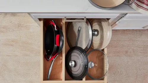 Miniatura 5 de Le Creuset - Protector contra salpicaduras de acero inoxidable, 12.25 pulgadas