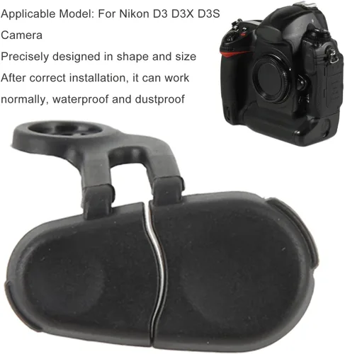 Miniatura 6 de Liberación remota del obturador, cubierta superior de goma para cable de liberación del obturador de la cámara para D3 D3X D3S