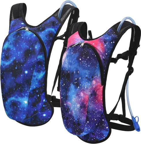 Miniatura 15 de Mochila de hidratación Roptat con bolsa de agua de 2L - Mochila de agua ligera con bolsa de agua para mujeres, hombres, correr, montar, andar