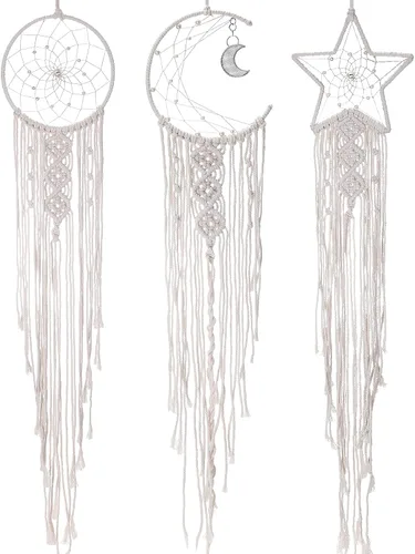 Miniatura 5 de 6 rollos de cuerda de macramé de 0.118 pulgadas x 328 yardas, cuerda de algodón de colores para bricolaje, colgar plantas, manualidades, suministros