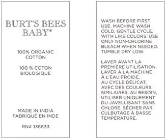 Miniatura 9 de Burt's Bees Baby Baby Boys' Pajamas, Zip-Front Non-Slip Unisex Footed Sleeper Pjs, Organic Cotton