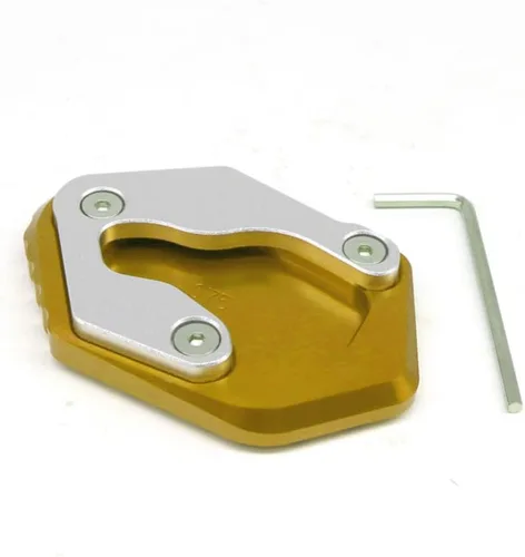 Miniatura 4 de AL-mart Soporte de motocicleta para soporte lateral de placa ampliada para Ya-maha XMAX 300/XMAX250 2017-2020