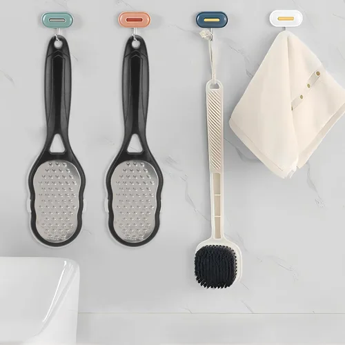 Miniatura 7 de 2 limas de pies con recolector de piel, raspador de pies de acero inoxidable, removedor de callos, pedicura, rallador de pies, limpiador de piel