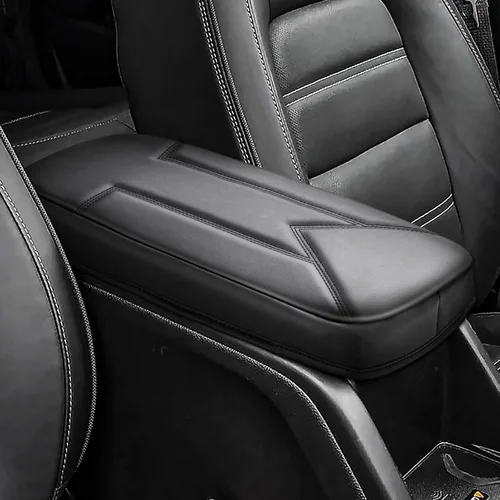 Miniatura 15 de FIILINES Funda de consola central para Toyota 4Runner 2010-2024, funda para reposabrazos, cojín de 4 accesorios, funda para reposabrazos