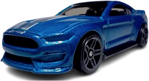 Miniatura 4 de Hot Wheels Ford Mustang Shelby GT500 2020, [azul] 248/25 Muscle Mania 1/10