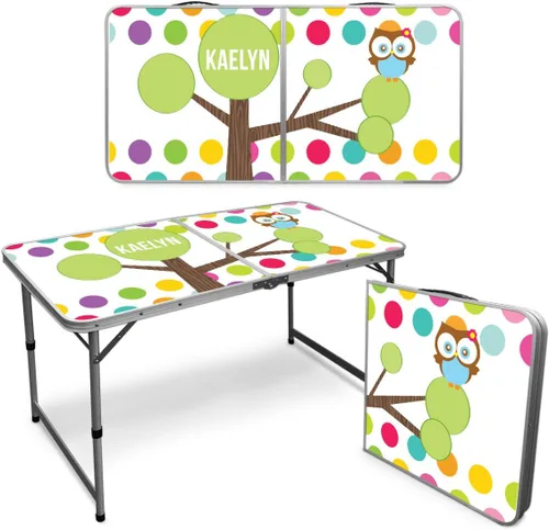 Miniatura 13 de Infusion Mesa plegable prémium personalizada de 4 pies para artes y actividades
