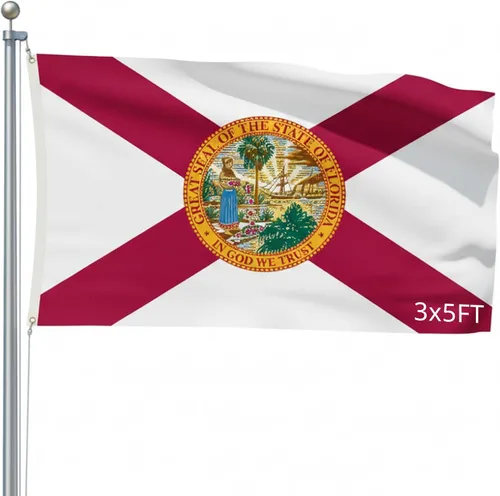Miniatura 24 de Bandera para exteriores de SSK de poliéster resistente al clima por ambos lados. Tamaño grande: 3 pies por 5 pies, México