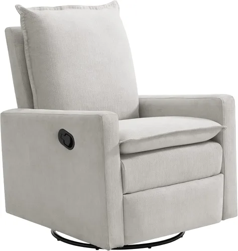 Miniatura 15 de Oxford Baby Uptown Power Sillón Reclinable/Mecedora, Pana, Gris Ceniza