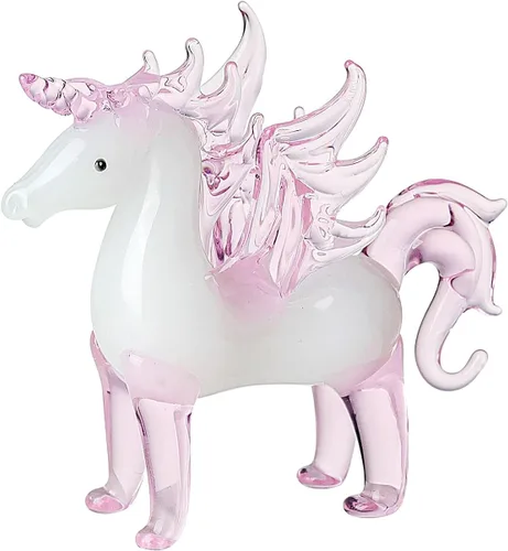 Miniatura 9 de LONGWIN Mini estatuas de vidrio erizo de cristal figuras coleccionables de animales de cristal adornos decorativos de mesa para el hogar