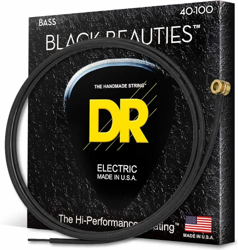 Miniatura 11 de DR Black Beauties Bajo 5 Cuerdas 45-130 (BKB5-130)