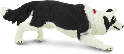 Miniatura 5 de Safari Ltd. Figura de Border Collie – Figura detallada de plástico de 5 pulgadas – Divertido juguete educativo para niños, niñas y niños a partir