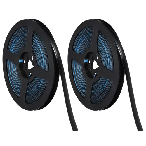 uxcell 2 piezas de moldura flexible autoadhesiva, moldura de techo de 20 pies para despegar y pegar, cinta decorativa de sellado de tira de