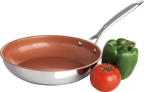 Miniatura 2 de Redwood Juego de utensilios de cocina de acero inoxidable de cobre de 7 piezas con cerámica de titanio antiadherente, 1