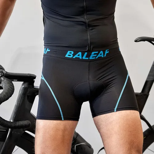 Miniatura 7 de baleaf Pantalones cortos de ciclismo acolchados 3D para hombre, ropa interior de ciclismo MTB Liner