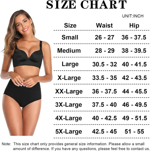 Miniatura 2 de QOVOQ Ropa interior de algodón de cintura alta para mujer, bragas elásticas suaves y cómodas para mujer, paquete múltiple