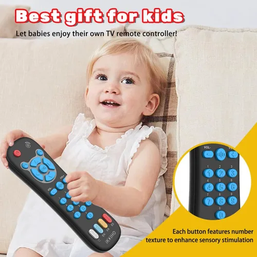 Miniatura 6 de Juguete de Control Remoto para Bebé para Niños y Niñas de 1 Año de Edad Regalos Juguete de Control Remoto de TV Realista para Niños Pequeños