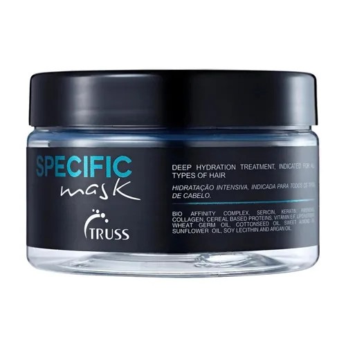 Miniatura 10 de TRUSS Mascarilla rubia – Mascarilla capilar para cabello rubio, decolorado y gris – Promueve la hidratación adicional y neutraliza tonos naranjas