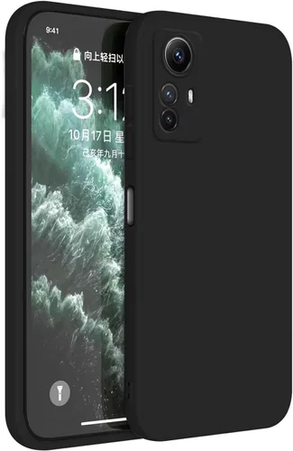 Miniatura 18 de Funda de silicona TPU compatible con Redmi Note 12 Pro 5G (6.67 pulgadas), funda de funda, color blanco antiguo