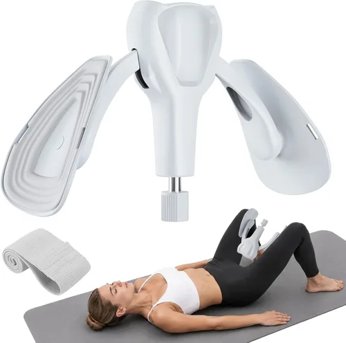 Miniatura 11 de Dispositivos de ejercicio para suelo pélvico, 77 libras, ajustable, Kegel, ejercitador de muslos y entrenamiento de cadera, equipo de entrenamiento