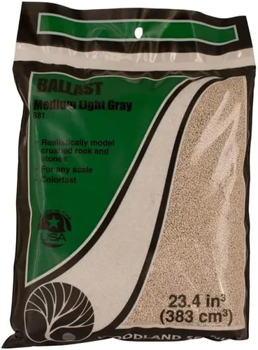 Miniatura 4 de Balasto gris claro (32 oz. Shaker) Woodland Scenics