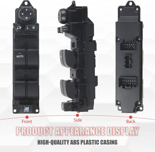 Miniatura 2 de DF73-66-350B Interruptor de ventana eléctrica maestro lado del conductor compatible con Mazda 2 2011 2012 2013 1.5L L4