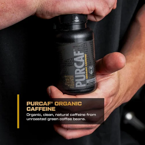 Miniatura 2 de HOSSTILE PurCaf Cápsulas de cafeína orgánica, suplemento energético natural, sin choques ni nerviosismo, enfoque y energía antes del entrenamiento