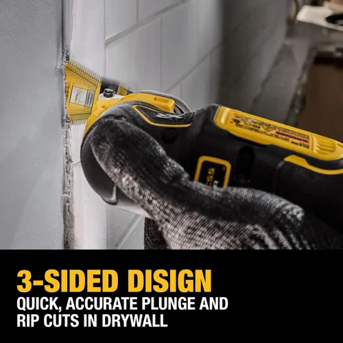 Miniatura 4 de DEWALT Hoja oscilante de herramienta oscilante de uso general de 3 lados de 2 1/8 pies, paquete de 3 (DWA4283-3)